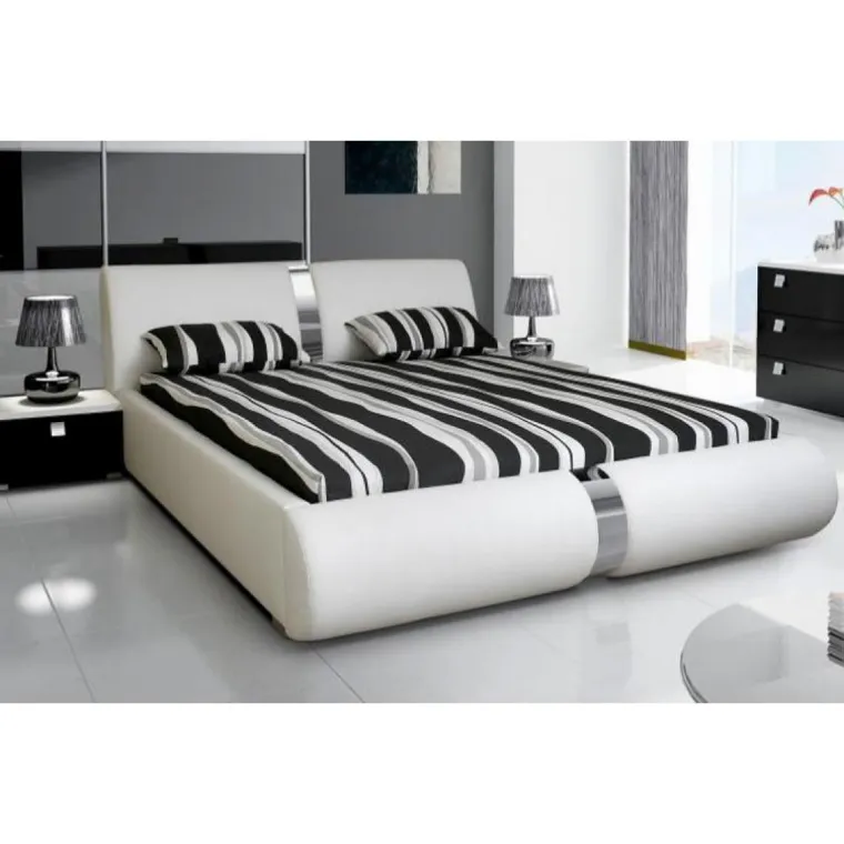 déco design lits blanc