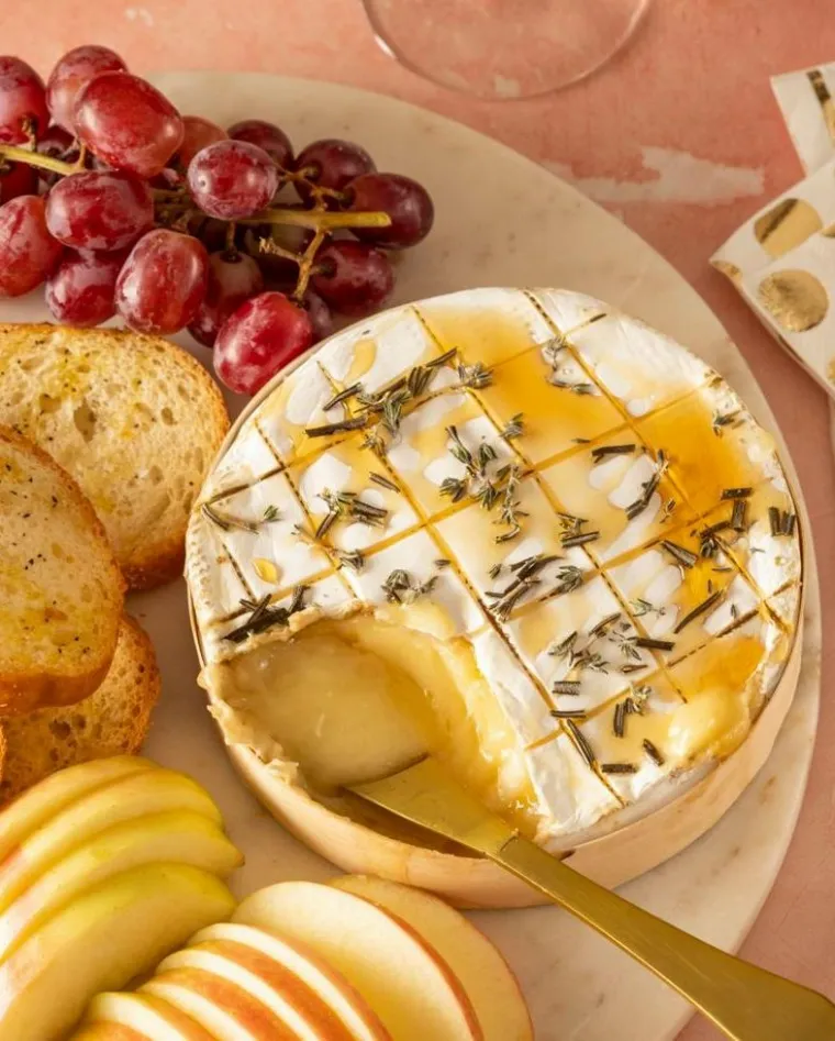 brie of the new year's meal