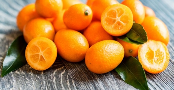 kumquats fruit orangé acide