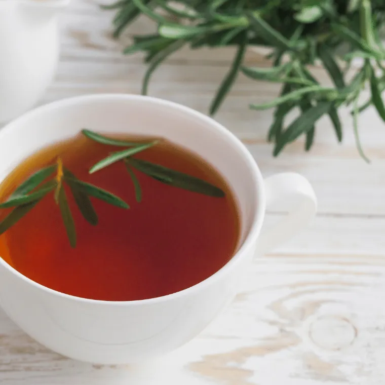 thé bon pour santé romarin