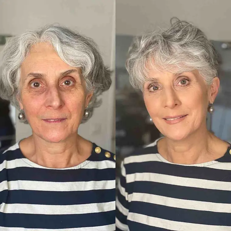 coiffure femme 70 ans mulet court pour se rajeunir