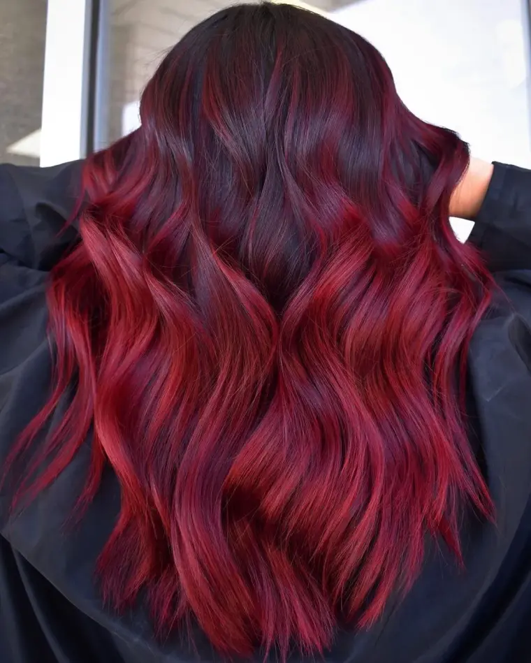 la couleur de cheveux roux