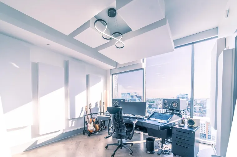 panneaux acoustiques domicile comment creer studio enregistrement