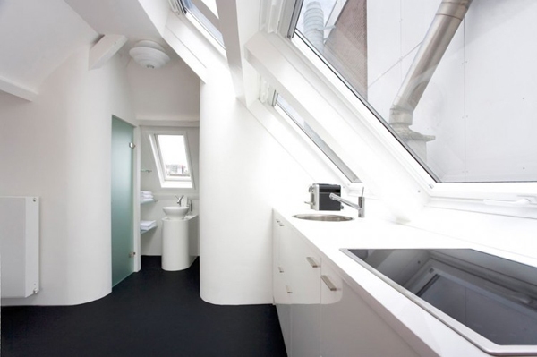Appartement petit design MAFF salle de bain