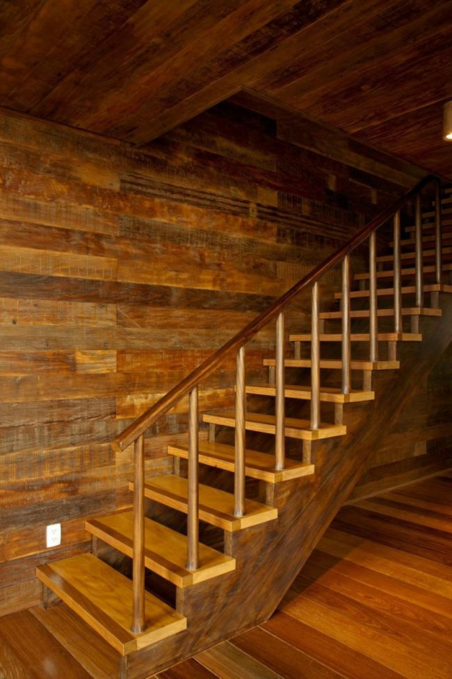 Appartement design bois finition naturelle