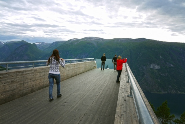 Aurland Norvège vue montagnes