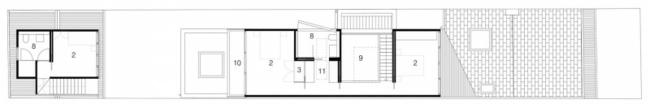 Bondi house plan second niveau