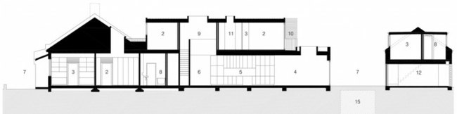 Bondi House plan section