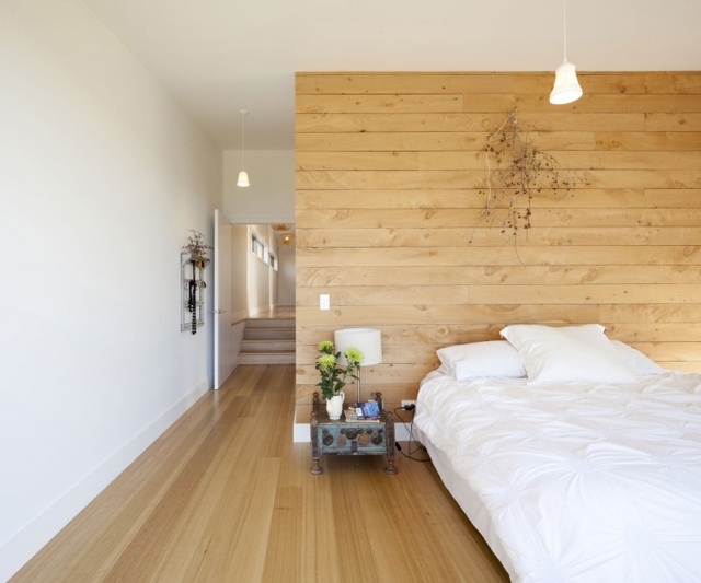 Chambre à dormir en bois