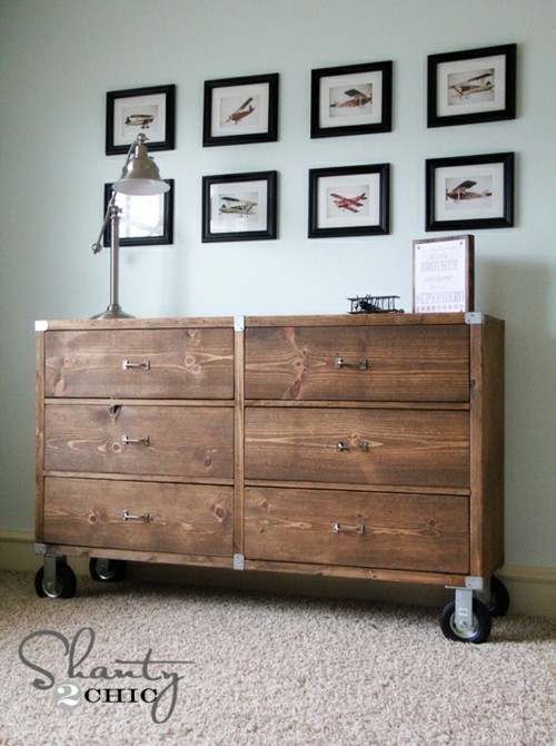 DIY meuble armoire bois