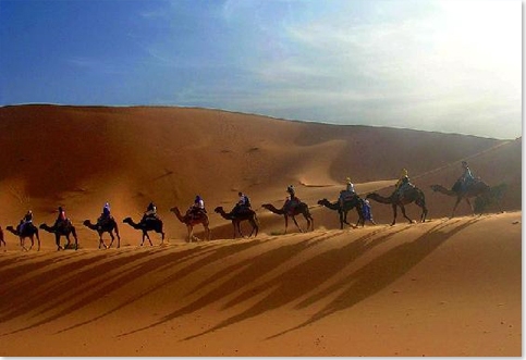 Expedition caravane Sahara
