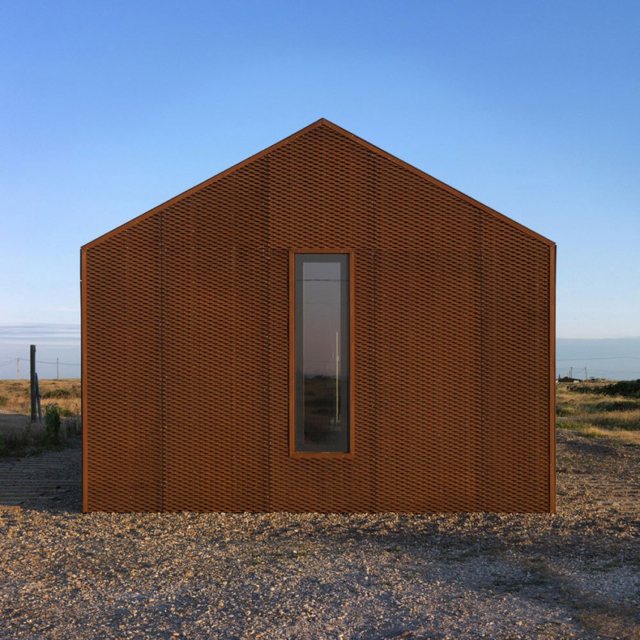 Formes simples de la maison du desert