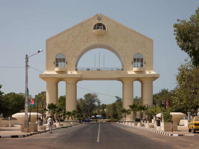 Gambie Arche Banjul Atop