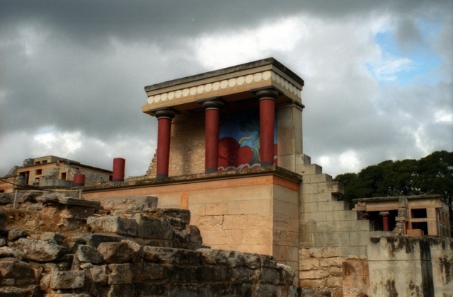 Grece palais Knossos voyage en Europe