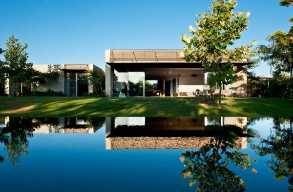 Idees paysage villa moderne