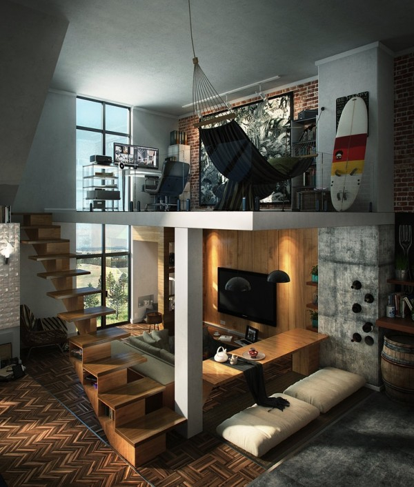Loft design bureau hamac