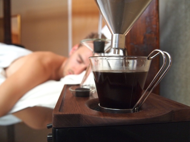 Machine à café - réveil