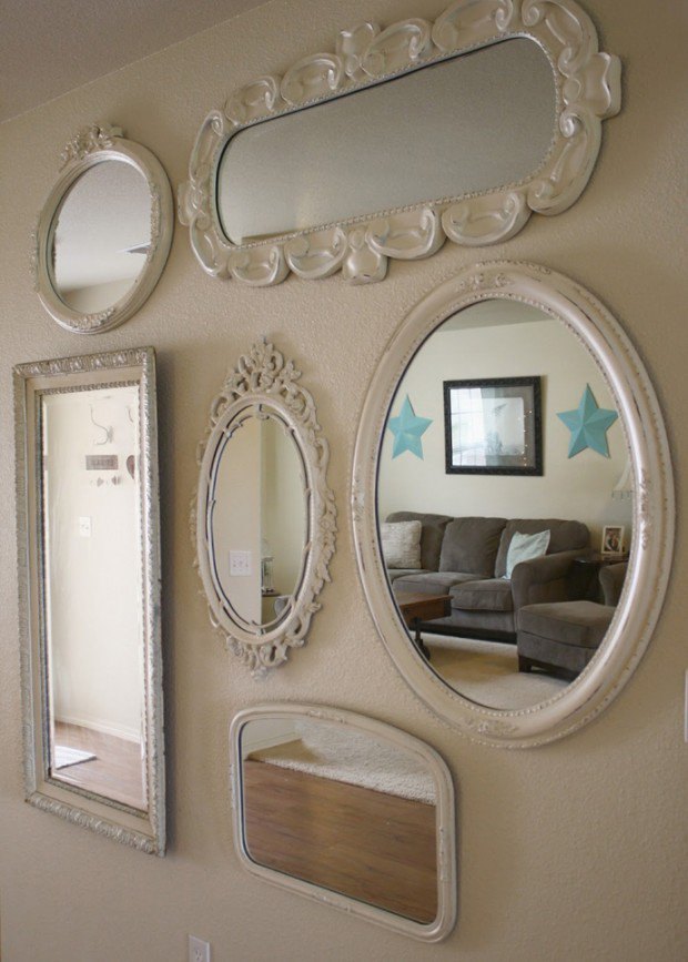Miroirs vintage de décoration