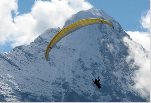 Parapente mont Eiger