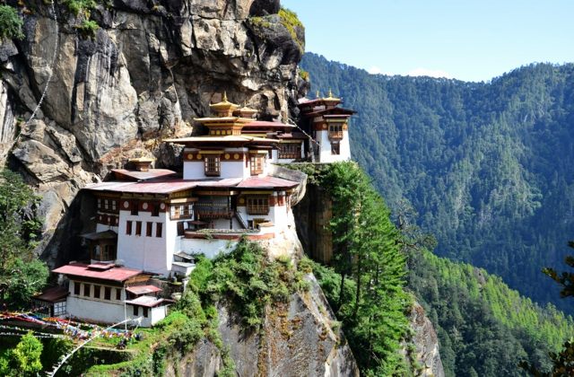 Paro Taktsang Bhutan monastère