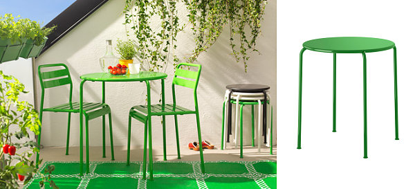 ROXÖ-IKEA-chaises-table-couleur-verte