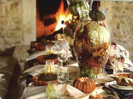 Table invitees automne