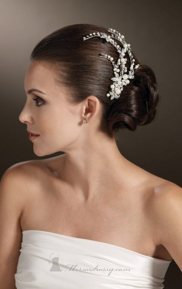 accessoire coiffure de mariée perles