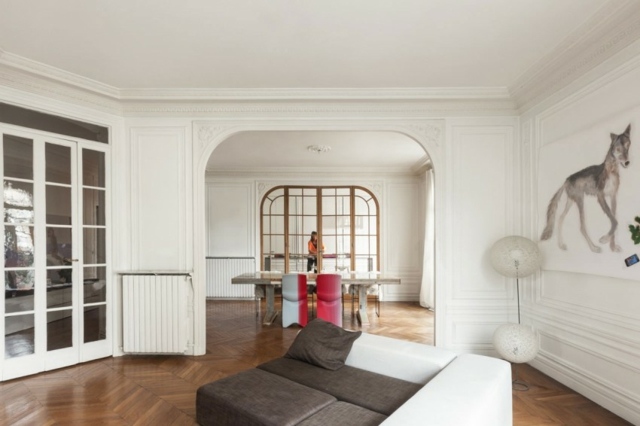 Appartement parisien achevé style classique et moderne i29