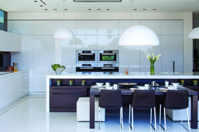 architecture moderne maison cuisine
