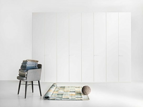 armoire blanche design simple
