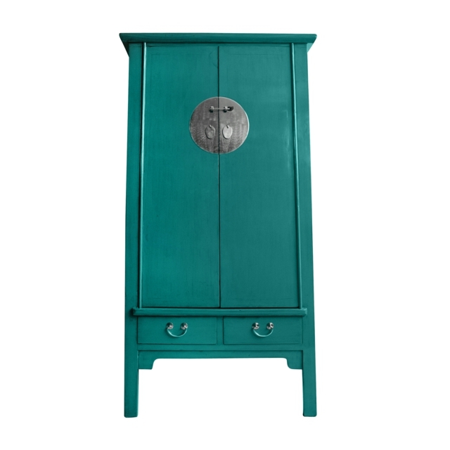 armoire design vintage bleu