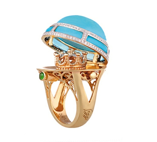 bague femme or luxe