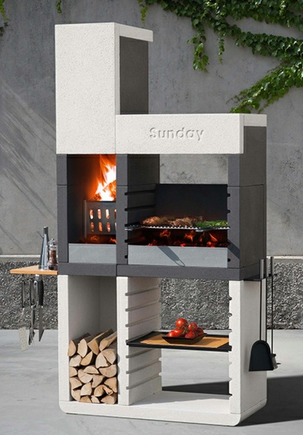 barbecue grill design moderne