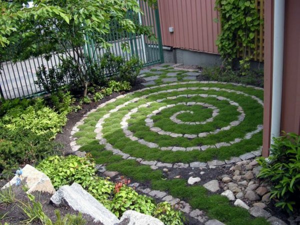 beau jardin spirale
