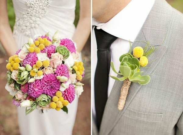 bouquet mariage modele original