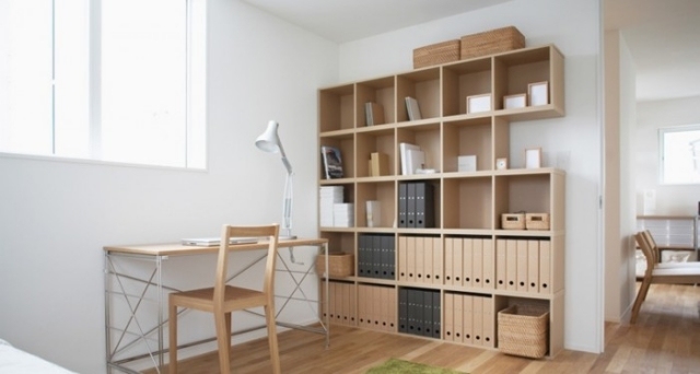 bureau-domicile-style-japonais-minimaliste