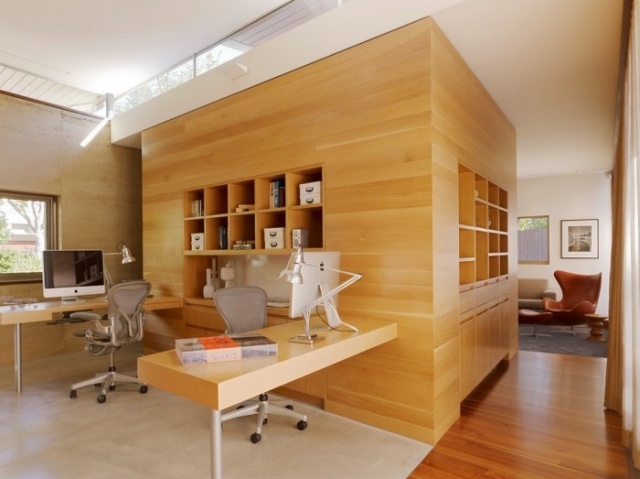 bureau-maison-revêtement-bois-CCS-Architecture