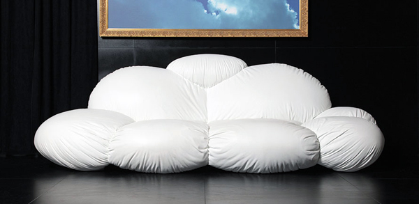 canapé design en forme de nuage
