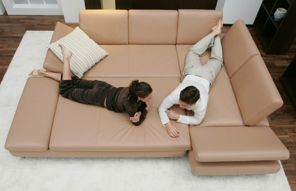 canapé original étend pour former un lit
