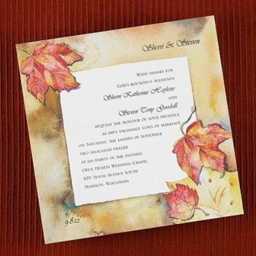 carte invitation mariage originale