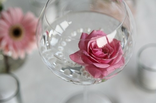 centre table vase fleur