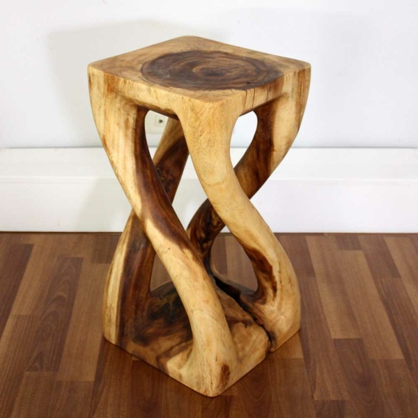 chaise bois naturel design original