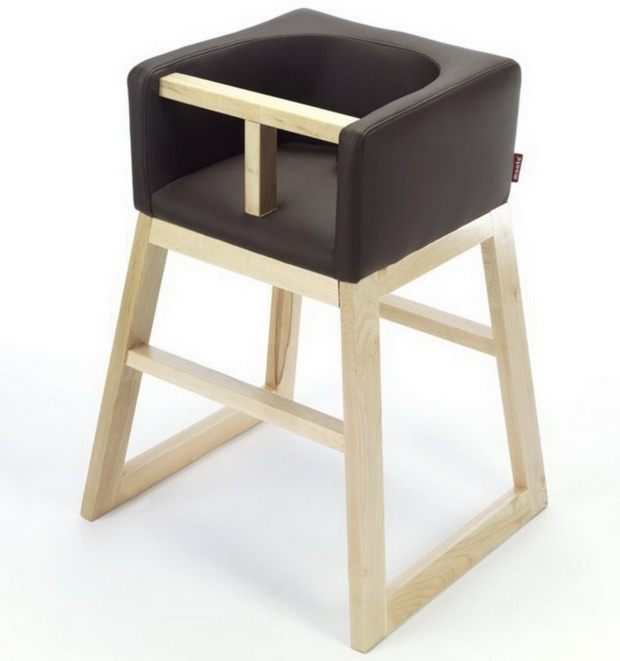 chaise bébé design contemporain bois