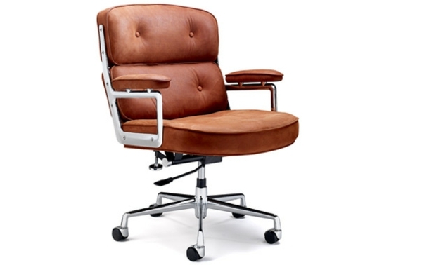 chaise de bureau eames modèle cuir