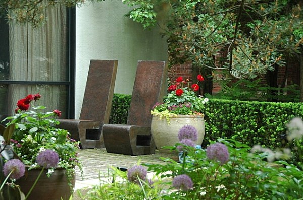 chaise de jardin design original