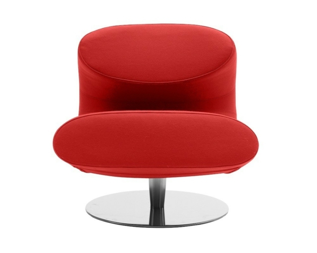 chaise salon rouge design