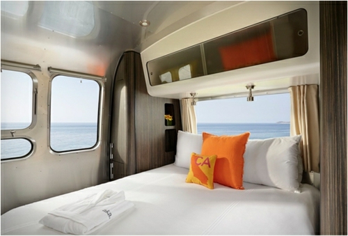 chambre coucher elegante Airstream Go