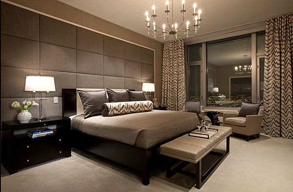 chambre coucher moderne ameublement design