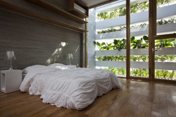jardin vértical  chambre à coucher 