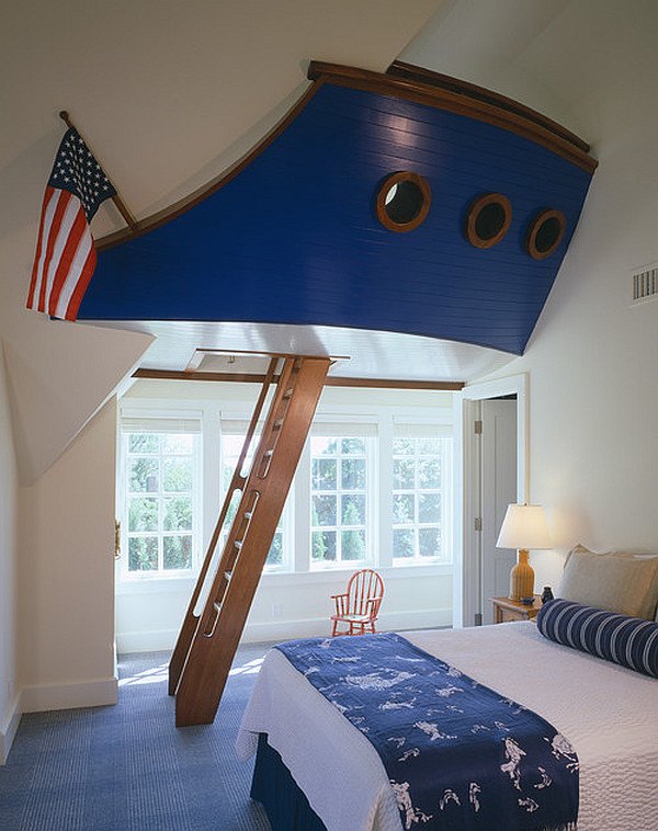 la chambre d'enfant idées design marin